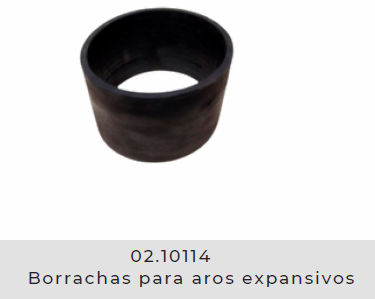 BORRACHAS PARA AROS EXPANSIVOS