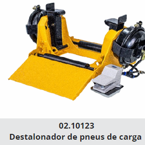 DESTALONADOR DE PNEUS DE CARGA